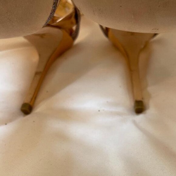 Ivanka Trump rose gold sparkle heels/Size 6 - Picture 8 of 8